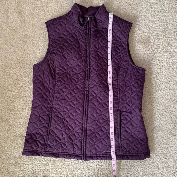 Women’s Eddie Bauer Lightweight quilted pattern Vest - Sz M - Picture 14 of 16